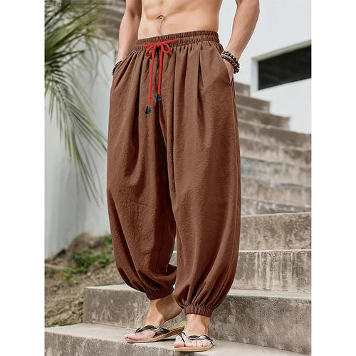 Breathable Men's Wide Leg Pants