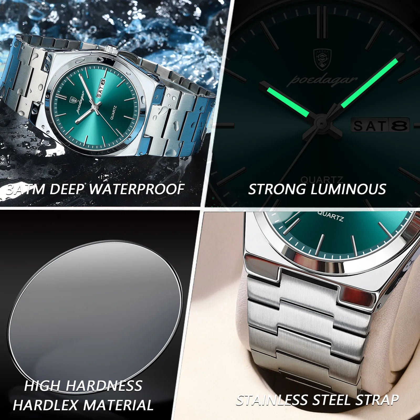 Elegant Men's Waterproof Watch