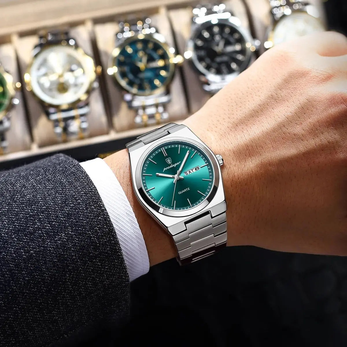 Elegant Men's Waterproof Watch