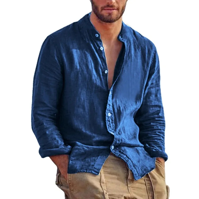 Luxury Men's Casual Linen Shirt