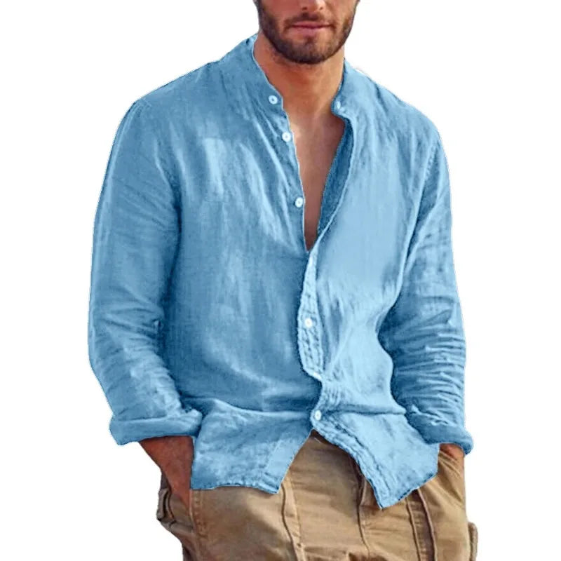 Luxury Men's Casual Linen Shirt
